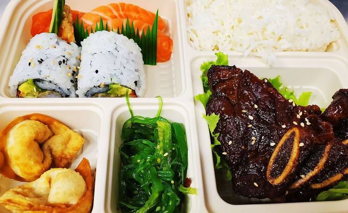 Kalbi Beef Ribs Bento Box（牛仔骨）外卖